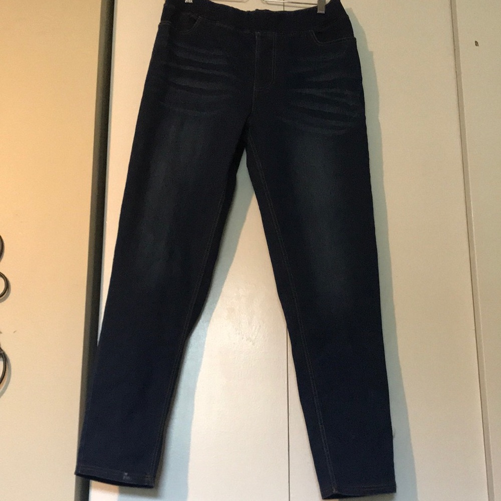 Chic Soul Dark Wash Jeggings